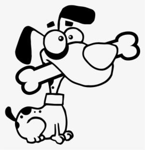 Perro Con Hueso - Dog With Bone Clipart #3769655