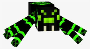 Papercraft Minecraft Mutant Spider Download - Mutant Spider In Minecraft #3770455