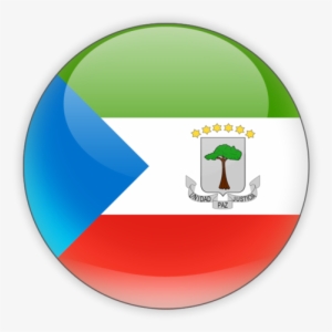Eqg Flag - Equatorial Guinea Round Flag #3771256