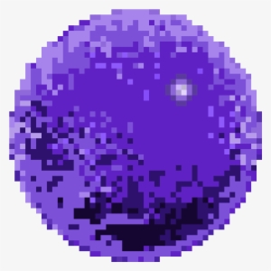 Purple Planet - Purple Png Pixel #3771373