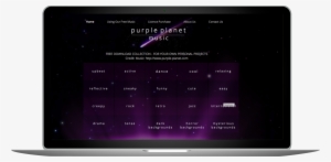 Purple Planet - Flat Panel Display #3771883