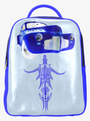 1941 Master Deluxe Blue With White Flame Popular Backpack - Bag #3771961