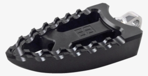 These Motocross Inspired, Arrowhead Shaped Footpegs - Brass Balls Cycles Meat Hook Foot Pegs Black #3772160