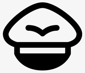 This Icon Shows An Air Pilots Hat - Casquette Pilot Png #3772490