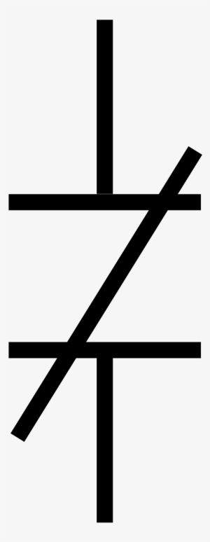 Vector Graphics,free Pictures - Normally Closed Contact Symbol #3772984