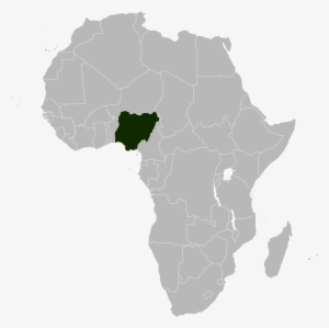 Open - Nigeria Map Africa Png #3773826