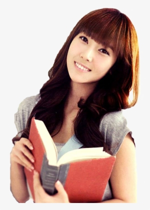 Jessica Having A First Read Through Of Her First Autobiography, - Transparent Snsd Jessica #3773914