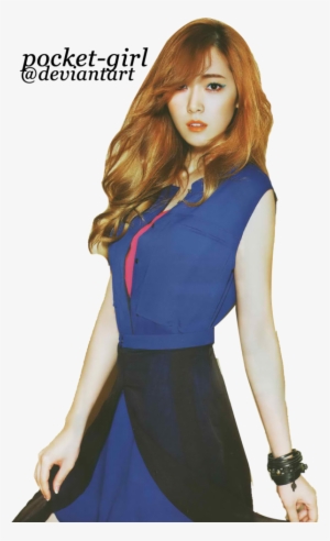 Jessica <3 I Want A Picture Of Your Bias Wearing Your - Jessica Jung Blue Dress #3774009