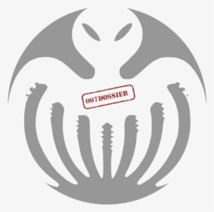James Bond Spectre Octopus Logo Pumpkin Stencil #3774030