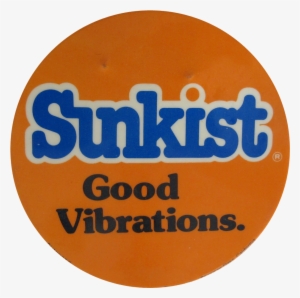 Post - Vintage 3" Pinback 38-080 - Advertising - Sunkist Orange #3774134