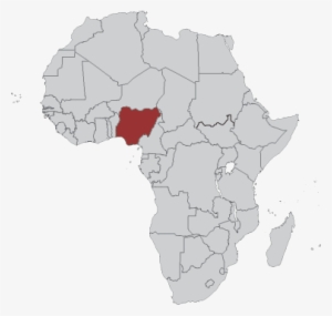 Nigeria - Comoros Islands On Africa Map #3774160