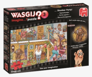 Wasgij Imagine - Wasgij 19142 Imagine 3 Slumber Party Jigsaw Puzzle #3774233