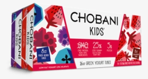 Chobani Kids Mixed Berry And Strawberry Greek Yogurt - Chobani Yogurt Tubes #3774358