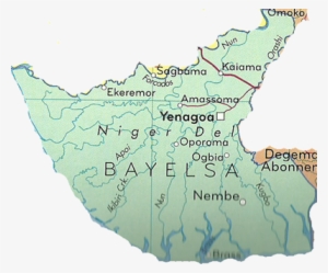 Bayelsa - Map Of Bayelsa State - Free Transparent PNG Download - PNGkey