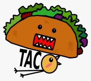 Taco Mae Chick Clip Art - Cartoon Tacos #3774693