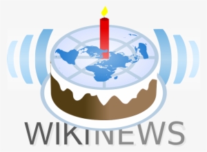 Wikinews Logo En Cake - News #3774803