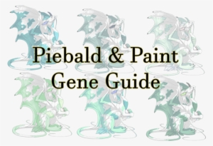 This Guide Is A Showcase Of Piebald And Paint On All - Paint #3774957