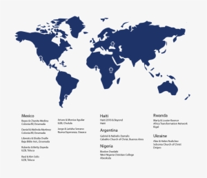 Missions Map - International Migrant Day 2017 #3775003