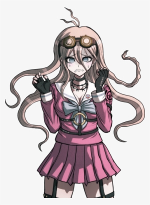 "eeeek I I'm So Sorry P Please Don't Hurt Me " - Miu Iruma Sprites Transparent #3775054
