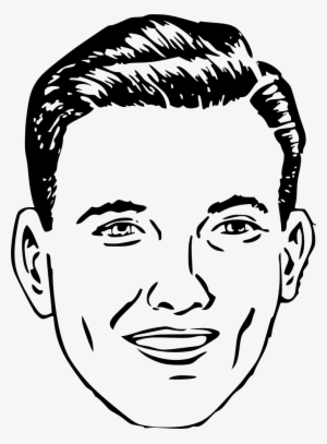 Download Png - Man Face Clipart Black And White #3775730 Download Png - Man Face Clipart Black And White #3775730