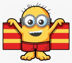Online Beach Bum Minion Pic - Minions De Mineez #3776404