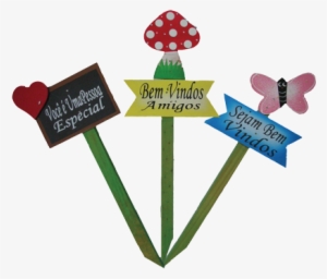 Produtos Placa Decorativa Mini West - Placas Decorativas De Jardim #3776510