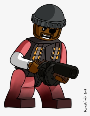 One Crossed Wire,one Wayward Pinch Of Potassium Chlorate, - Lego Tf2 Demoman #3777195