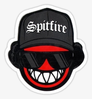 "logo Spitfire Eazy E" Stickers By Bloodymanson - Sticker Spitfire #3777451