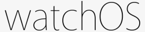 Apple Watchos Wordmark - Watchos #3777559 Apple Watchos Wordmark - Watchos #3777559