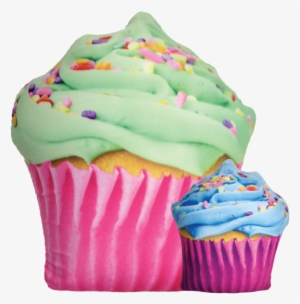 Celebration Cupcake Scented Microbead Pillow - Iscream Celebration Cupcake Microbead Pillow #3777696