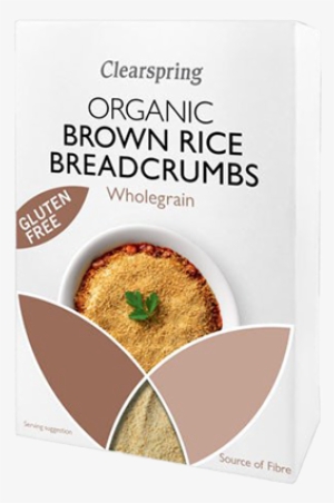 Organic Brown Rice Breadcrumbs - Clearspring Org Gf Brown Rice Breadcrumbs 250g #3779163