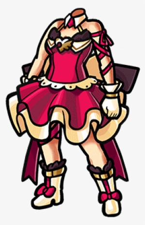 Gear-ruby Heart Suit Render - Ruby Heart Suit Unison League #3779815