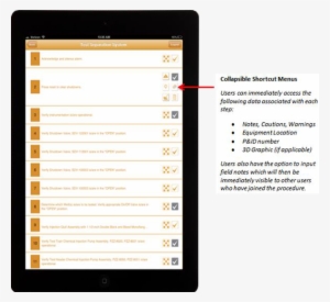 These Notes Are Then Instantly Available To All Operators - Tablet Computer #3779975