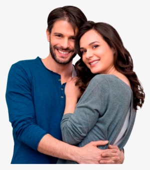 Hacer Cita - Hug Couple Png #3780291