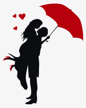 Enamorados Vector Png - Siluetas De Parejas Enamoradas #3780375