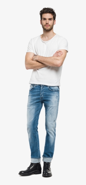 Person Standing Png - Jeans Png Man #3780456