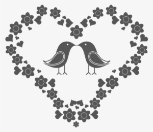 Pajaritos Enamorados - Pajaritos De Boda Png #3780596