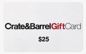 Crate & Barrel Shop Card - Crate And Barrel #3780990