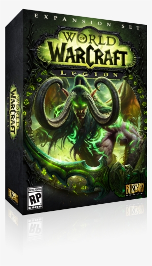 Wow Legion Box Art 3d-l - World Of Warcraft: Legion [pc Game] #3781011