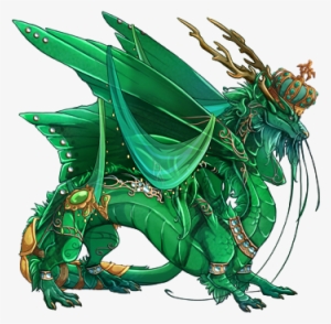 Waterscale Is A Sea Breed Of Dragon, Ocean Green Emerald - Draw A Dragon #3781801