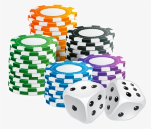 Casino Chips And Dice - Naipes Casino #3781976