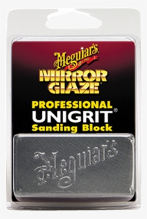 Mirror Glaze® Unigrit® Sanding Block 1,000-2,000 Grit - Meguiar's Unigrit Sanding Block #3782033