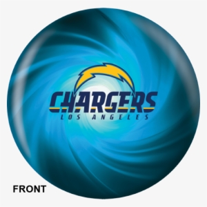Los Angeles Chargers Bowling Ball Front View - Chargers Bowling Ball #3782069