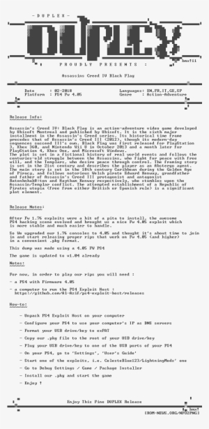 Assassins - Creed - Iv - Black - Flag - Ps4-duplex - Playstation 4 #3782951