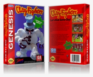 Sega Genesis Clayfighter Sega Megadrive Replacement - Clayfighter Sega Genesis Gen #3783038
