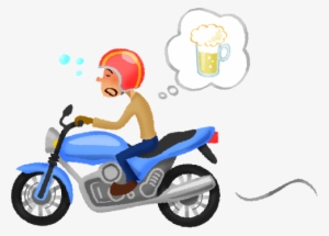 Hombre Borracho Montando Motocicleta - Motorcycle #3783169