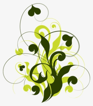 Vectores Ramas Png - Green Flourish Png #3783407