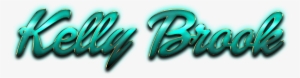Kelly Brook Name Logo Png - Emblem #3783551