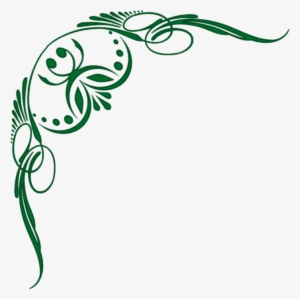 Corner Swirl Design Png Download - Salutations, Greetings, Hi Hello Card #3783793