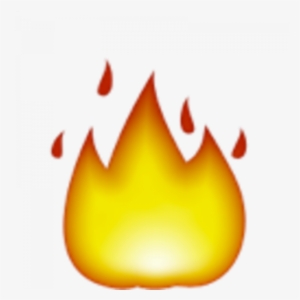 Hot Fire Flame Emojis Messages Sticker-0 - Fire Ball - Free Transparent ...